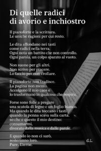 Di quelle radici di avorio e scrittura